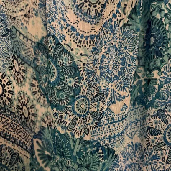 BLEU Rod Beattie Swim Coverup Open Shoulder with Sleeves Women's Size Large‎ - Picture 3 of 6